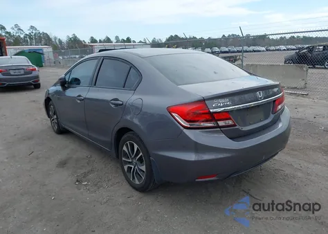 2015 Honda Civic Ex из США, поврежденный, VIN 19XFB2F89FE002276